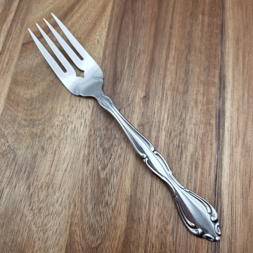 Set Of 5 Oneida Community Cantata Pattern Stainless Steel 7